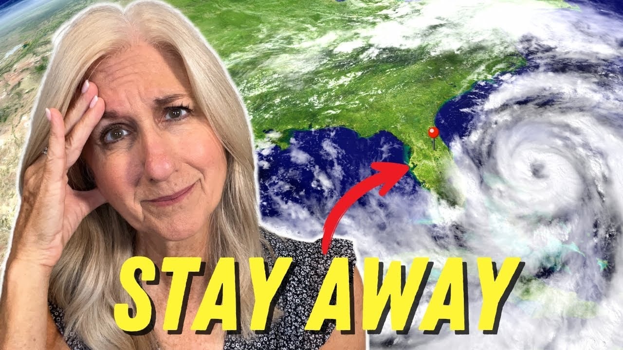 DON'T Move Here: Florida's Most Dangerous Places for Hurricanes! (Updated for 2025)