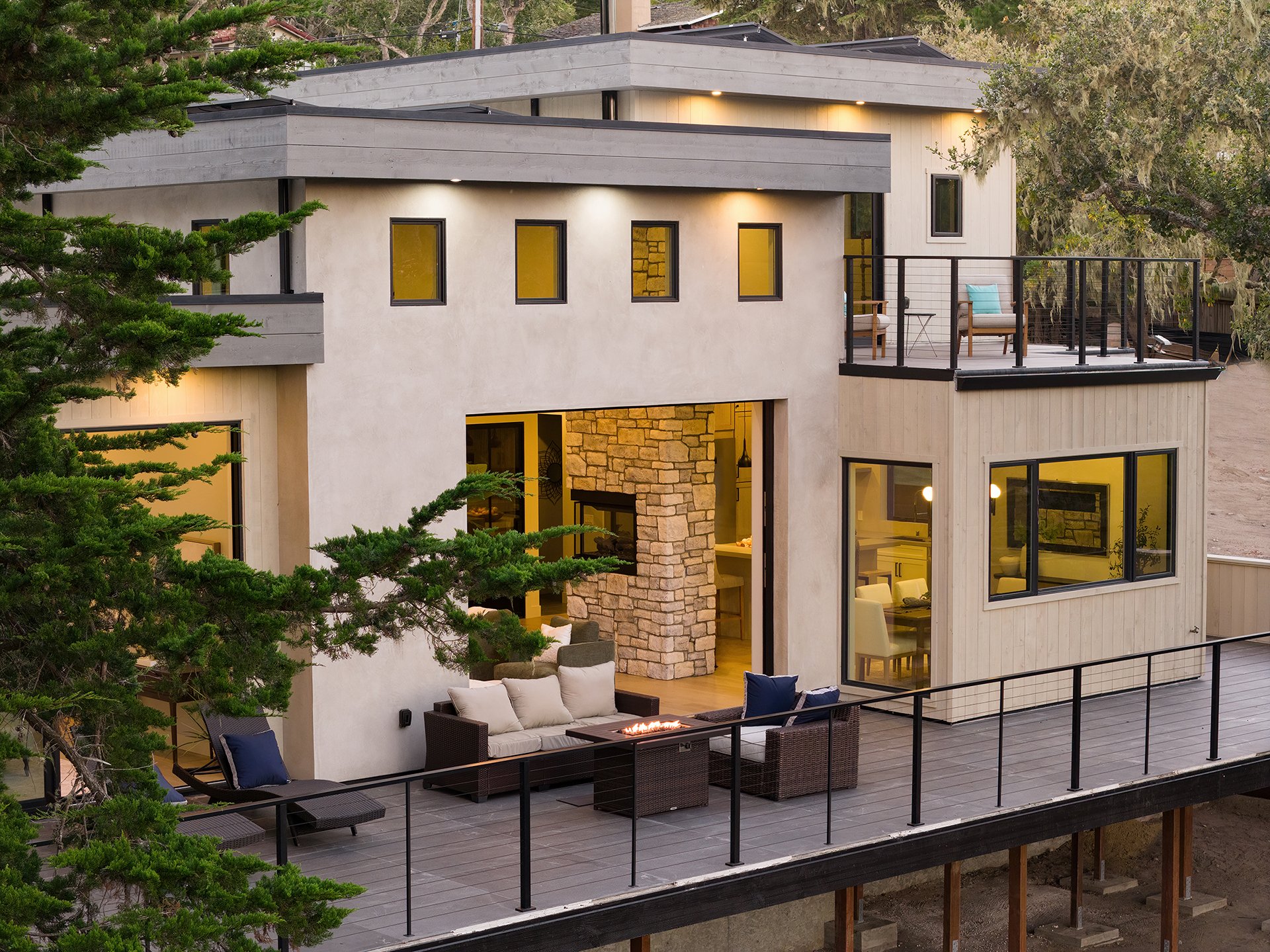 Modern Carmel Woods Retreat
