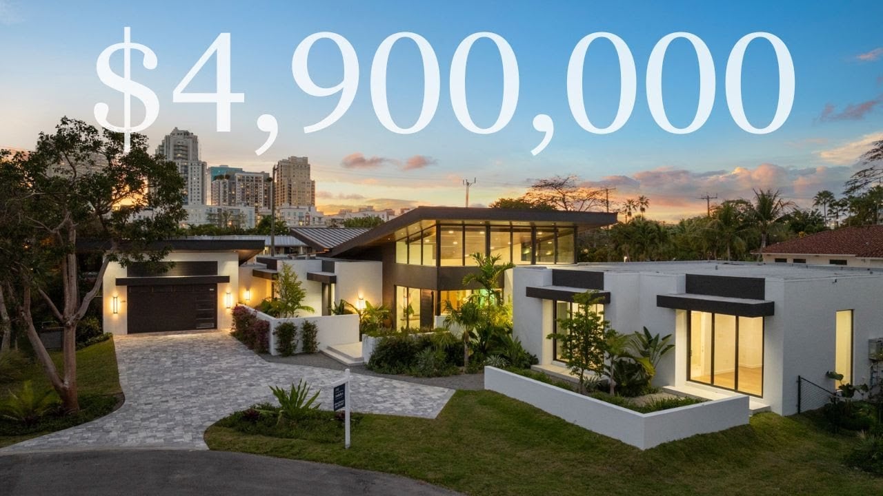 Brand New 2025 Mid-Century $4.9M Modern Estate in Exclusive Cul-De-Sac | 6991 SW 91 St, Pinecrest