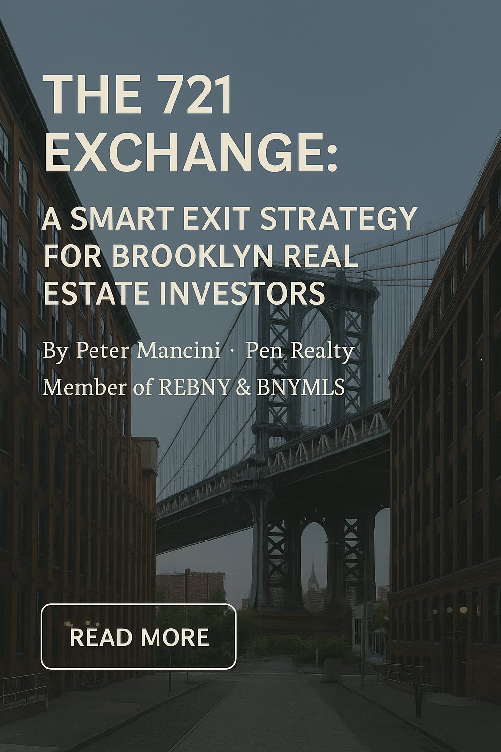  The 721 Exchange: A Smart Exit Strategy for Brooklyn Real Estate Investors cover
