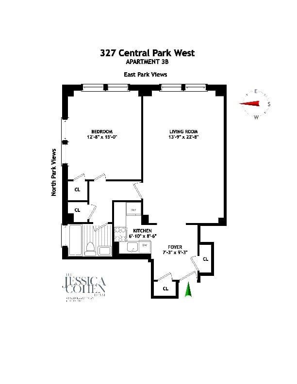 327 Central Park West Unit: 3B