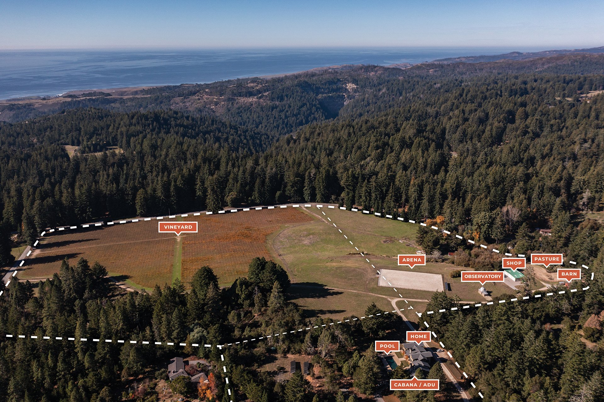 Exceptional Santa Cruz Gated Estate