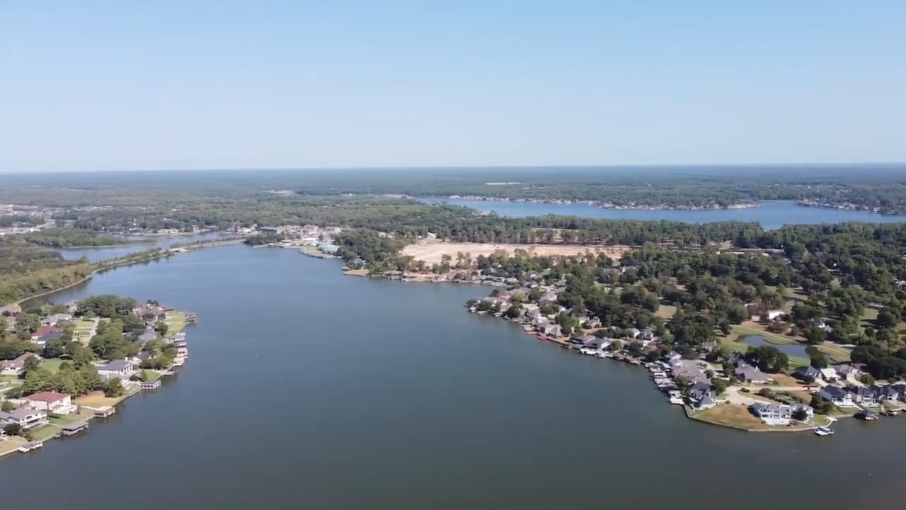 Views of Lake Conroe