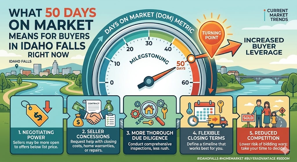 What 50 Days on Market Means for Buyers in Idaho Falls Right Now