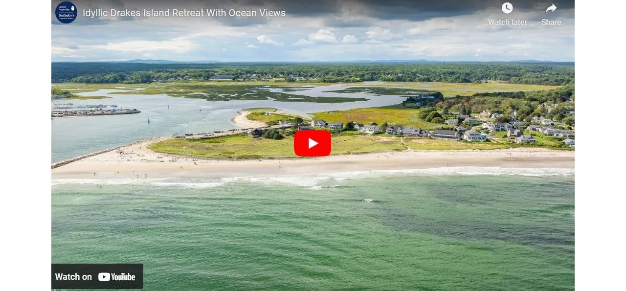 Video of The Week: Idyllic Drakes Island Retreat With Ocean Views