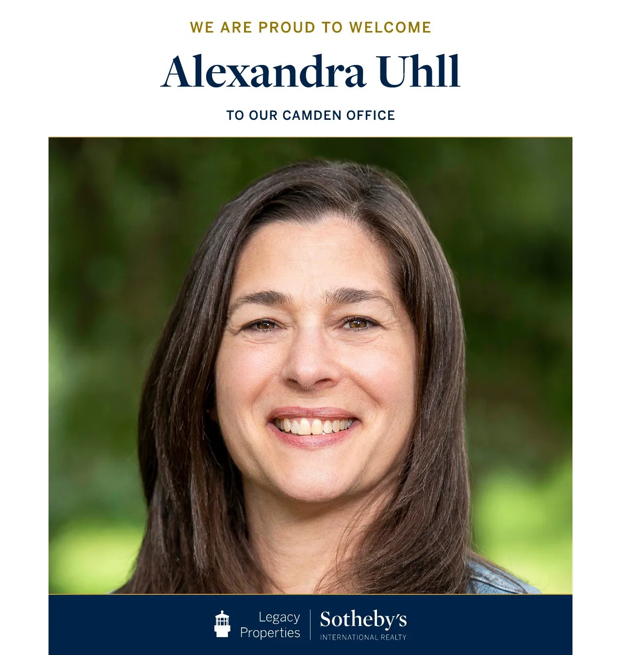 Camden Office Welcomes Alexandra Uhll