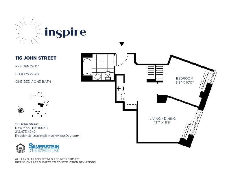 116 John Street, Apt 2807