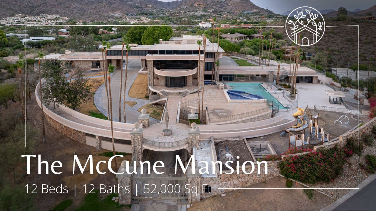 The $16,000,000 McCune Mansion with 52,000 SqFt of Livable Space