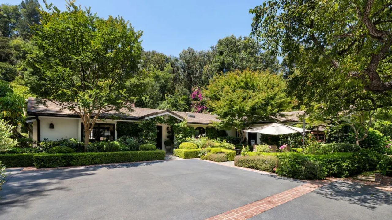 Hollywood Hills celebrity estate, tied to music and film