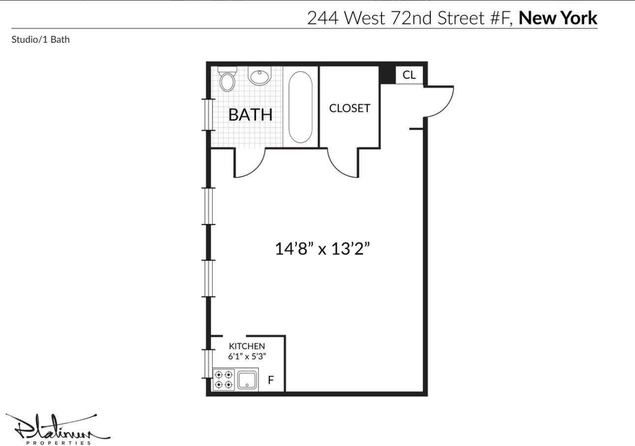 244 West 72nd Street, Apt 7-F