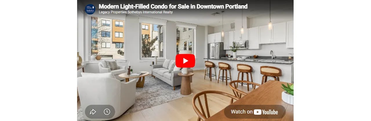 Modern Light-Filled Condo for Sale in Downtown Portland