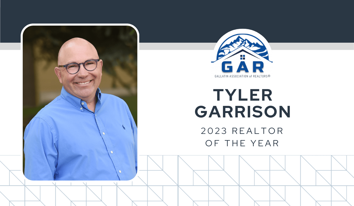 Tyler Garrison Named Gallatin Association of REALTORS® 2023 Realtor of the Year