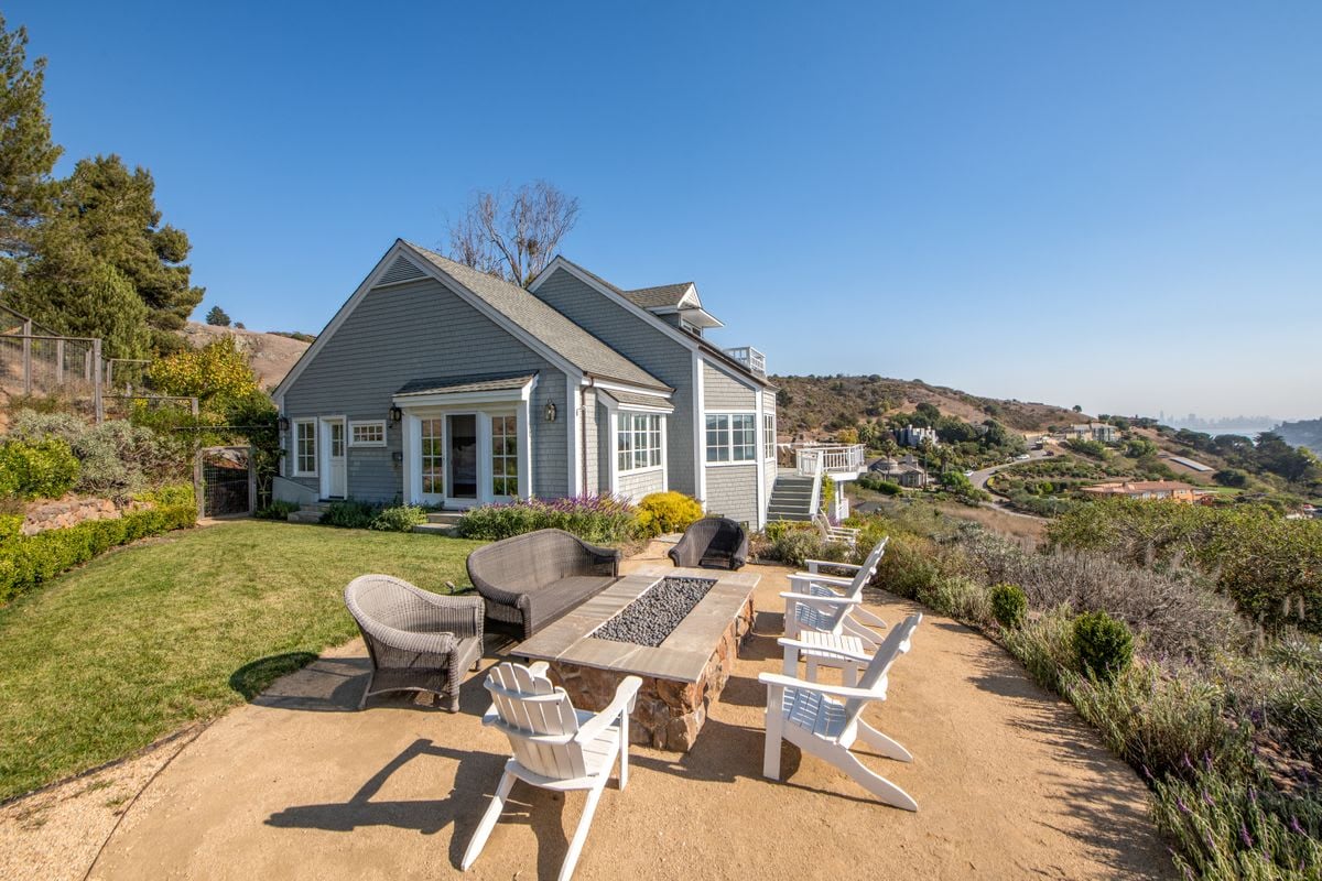 Panoramic Luxury Awaits: 10 Via Paraiso West - Tiburon's Premier Golden Gate View Home