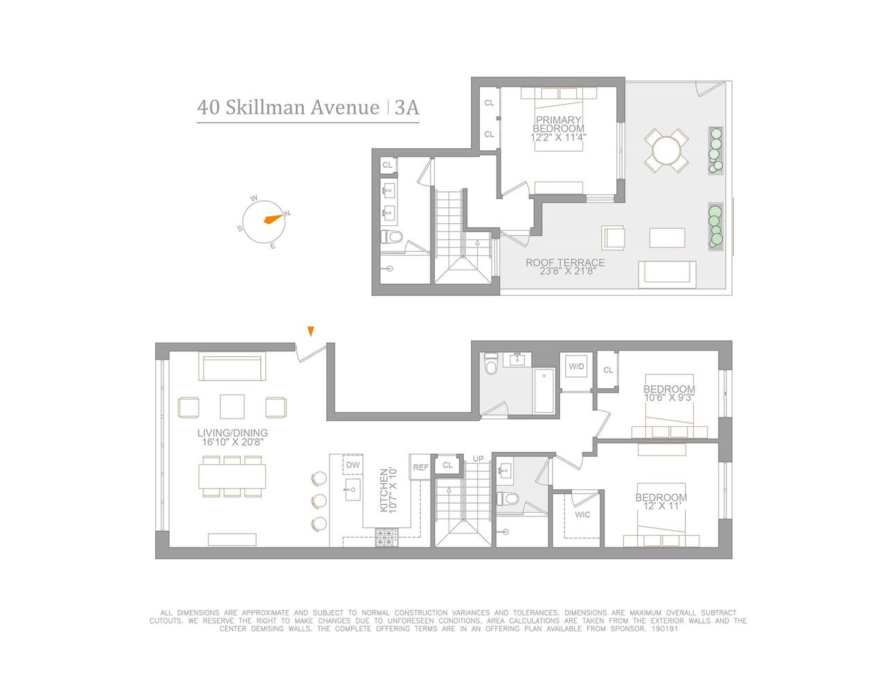 40 Skillman Ave, #3A