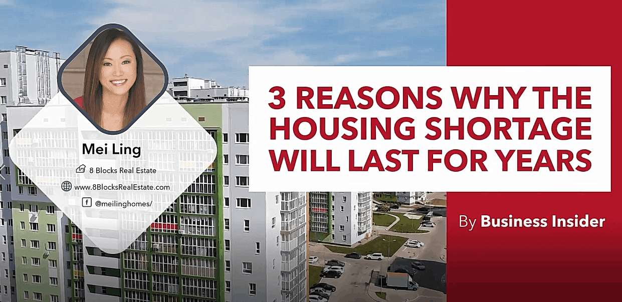 3 reasons why the housing shortage will last for years.