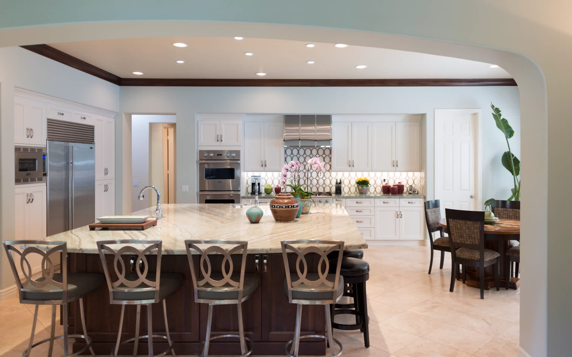 Unique French Inspired Home