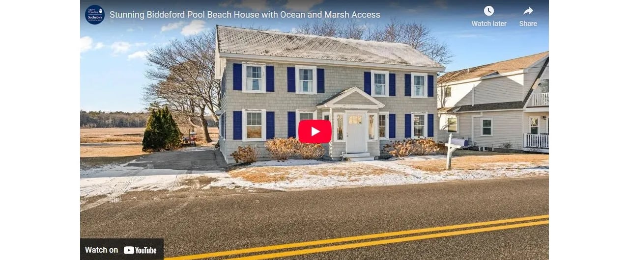 Video of The Week: Stunning Biddeford Pool Beach House with Ocean and Marsh Access