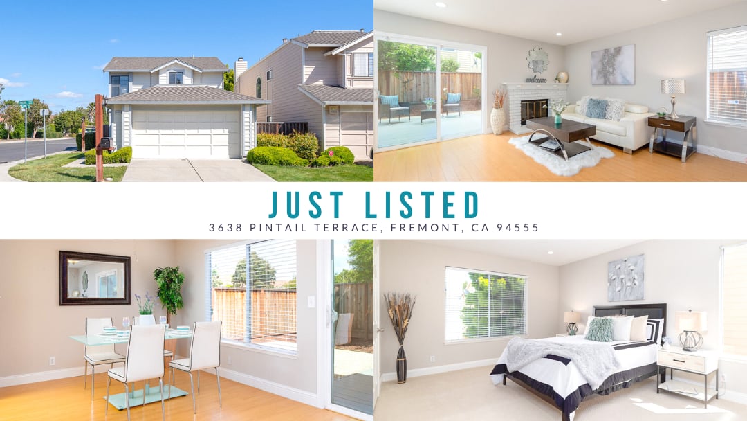 Just Listed: 3638 Pintail Terrace, Fremont, CA 94555