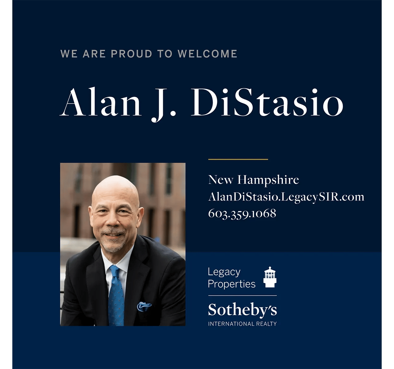 LPSIR Welcomes Alan DiStasio, Expanding Presence in New Hampshire