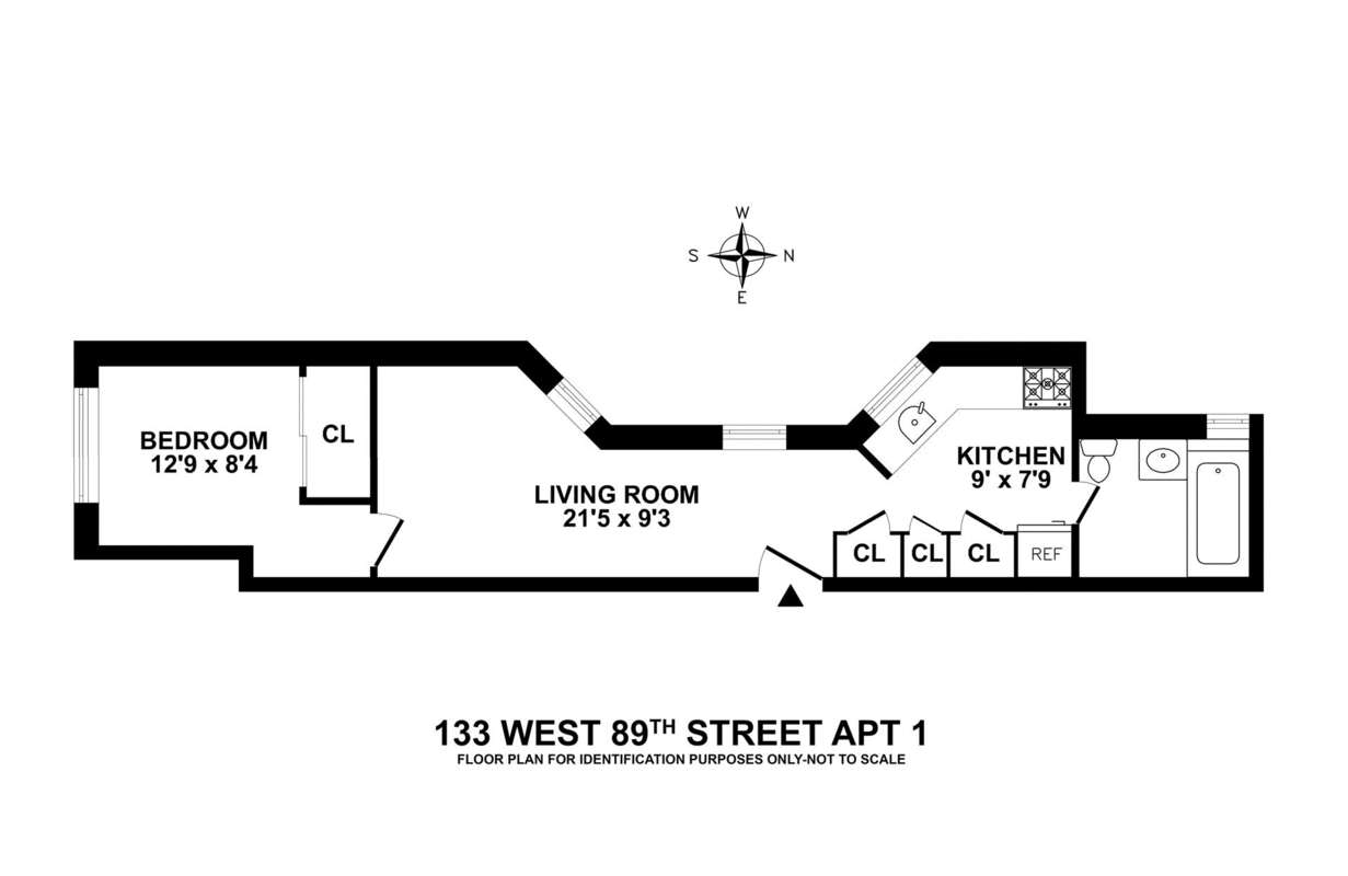 133 West 89th Street Unit: 1