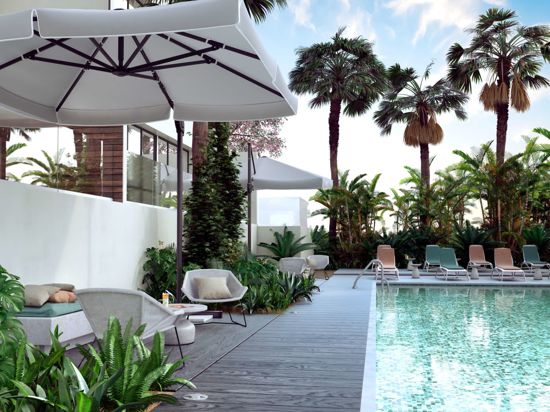 APARTMENT IN AWARD-WINNING RESIDENTIAL COMPLEX FULLY EQUIPPED