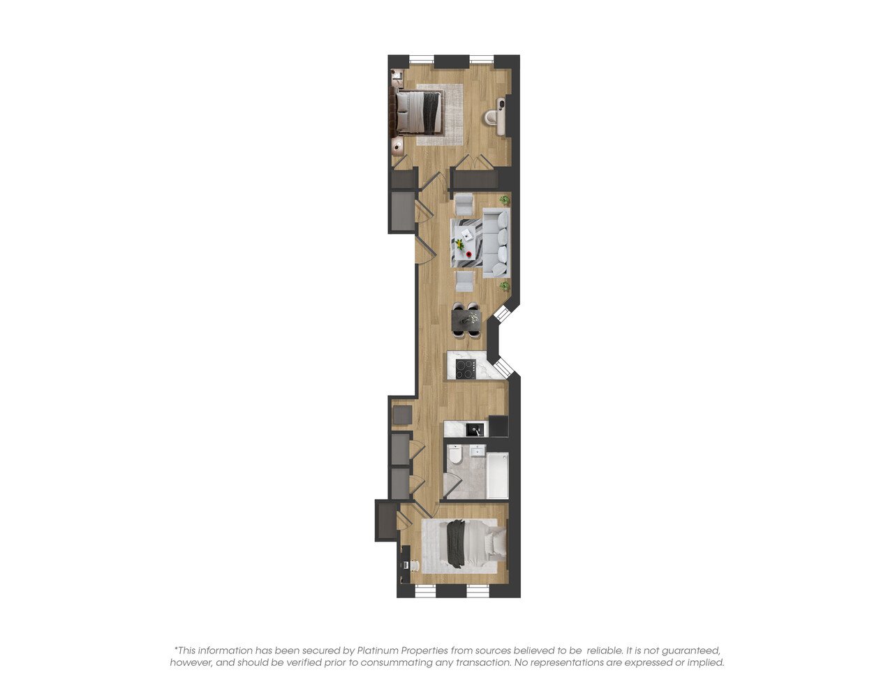 788 Madison Street, Apt 3L