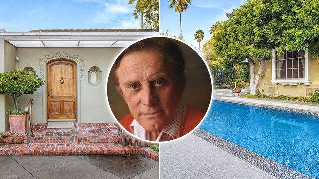 $7.5M Beverly Hills Home of Late Kirk Douglas Comes With Ultimate Memorabilia