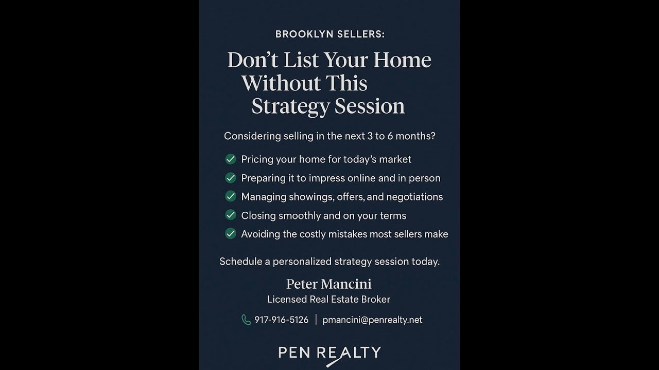 Brooklyn Sellers What Happens When You Work With Pen Realty