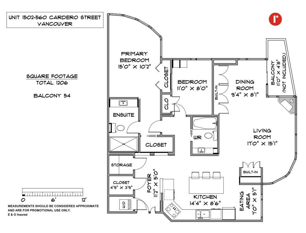 560 Cardero St, #1502