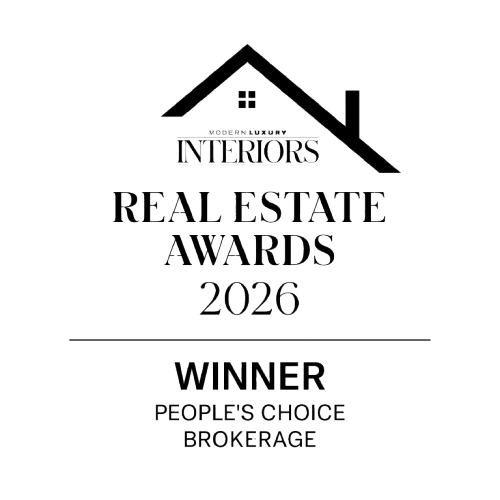 2026 Modern Luxury Interiors Real Estate Awards People's Choice Brokerage winner