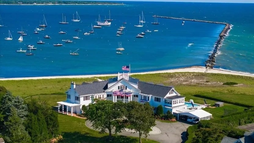 $19.8 Million Cape Cod Estate Next to Kennedy Family’s Famed Hyannis Port Compound Hits the Market