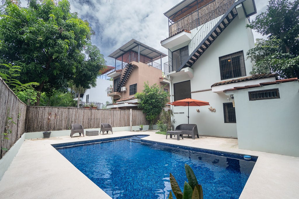 Casa Reye | Stunning 3-Bedroom Beach Home with Rooftop Ocean Views and Private Pool in Surfside, Playa Potrero