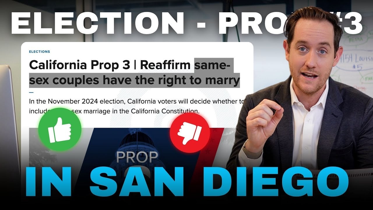 Should California Change The Definition of Marriage?