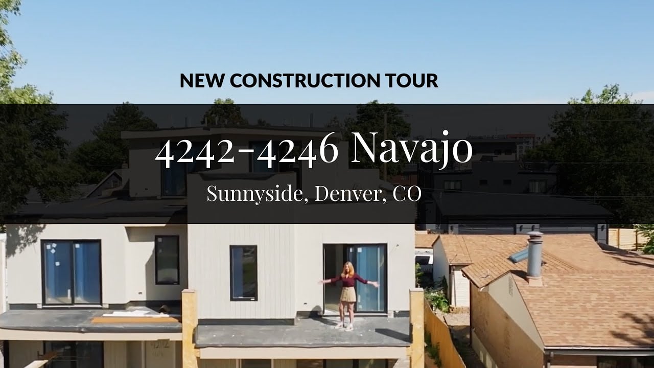 New Construction Duplex Tour | Sunnyside | Denver