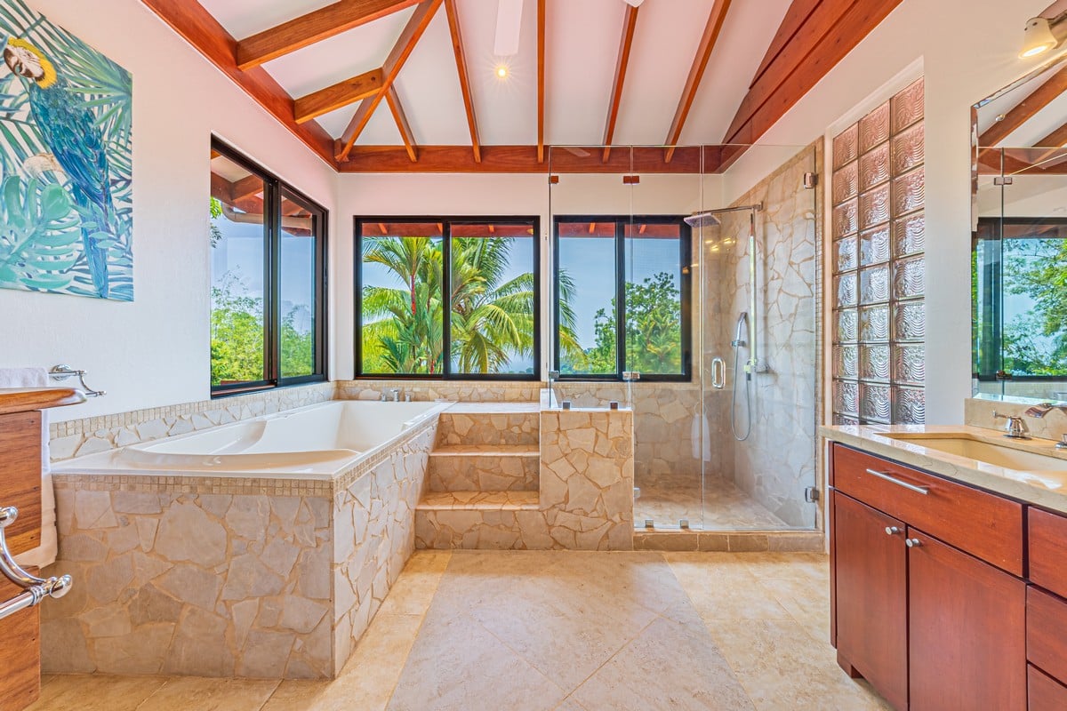 2.07 ACRES – 3 Bedroom Elegant Home With Guest Suite & Sweeping Ocean Views, Secluded & Nestled within Lush Jungle Surroundings!!!