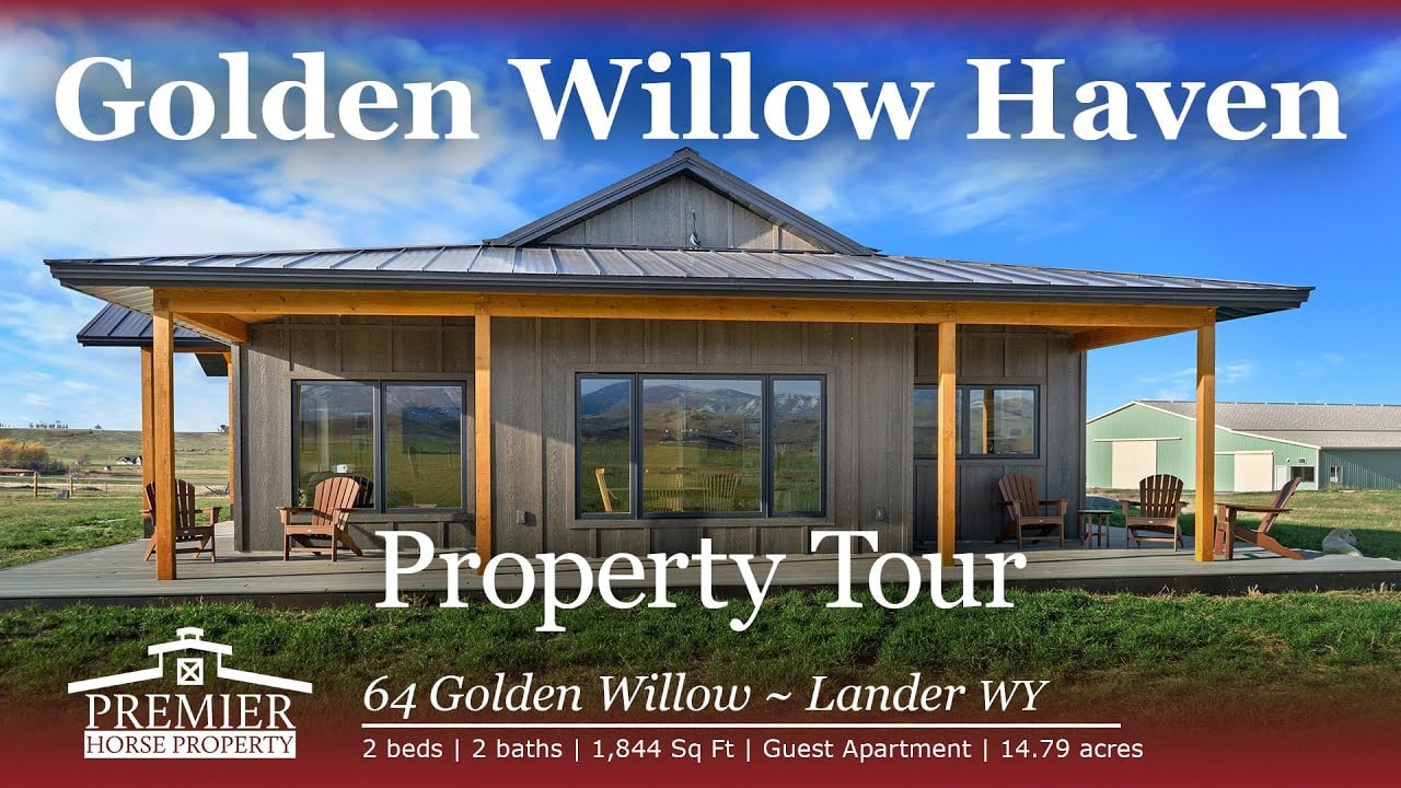 Golden Willow Haven - Horse Property Lander Wyoming