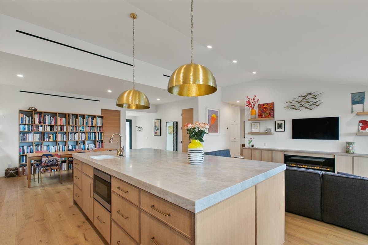 Westlake Village kitchen in a home being prepared for sale