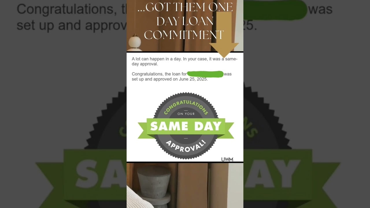 🎉 24 hrs  Loan Commitment Approved! When you work with a powerful team, success moves FAST! 💪