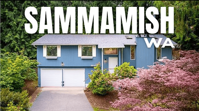 Inside a Split-Level Home Near Lake Sammamish, Washington