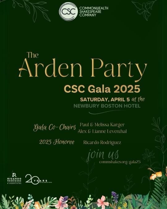 This Year’s Commonwealth Shakespeare Company Gala