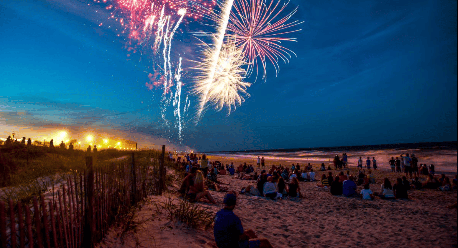 Where are the best spots in Cape May County to see 4th of July Fireworks?