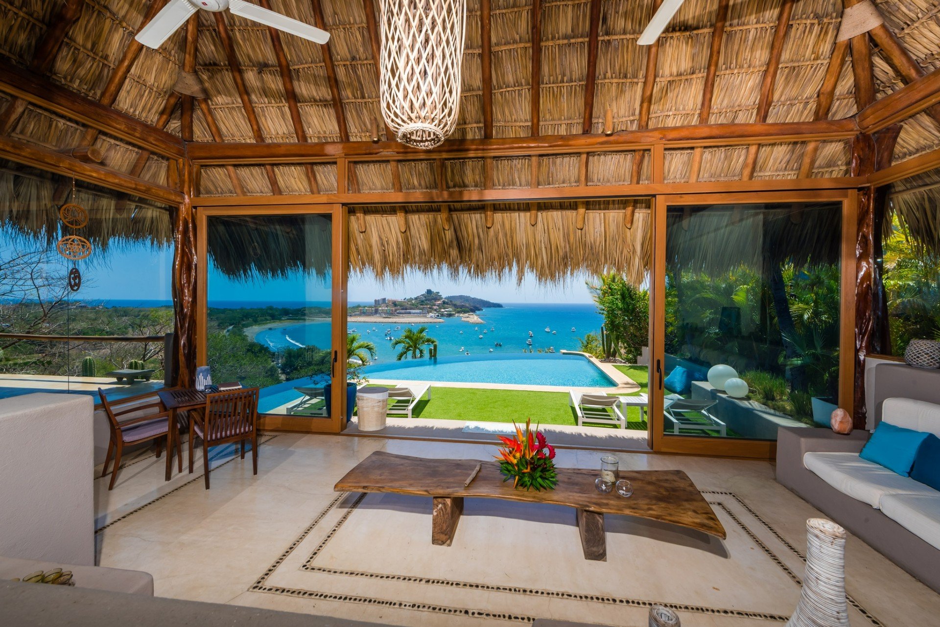 Colores del Pacifico and Bahia Norte, Luxury Ocean View Estate with Two Homes Overlooking Flamingo Marina