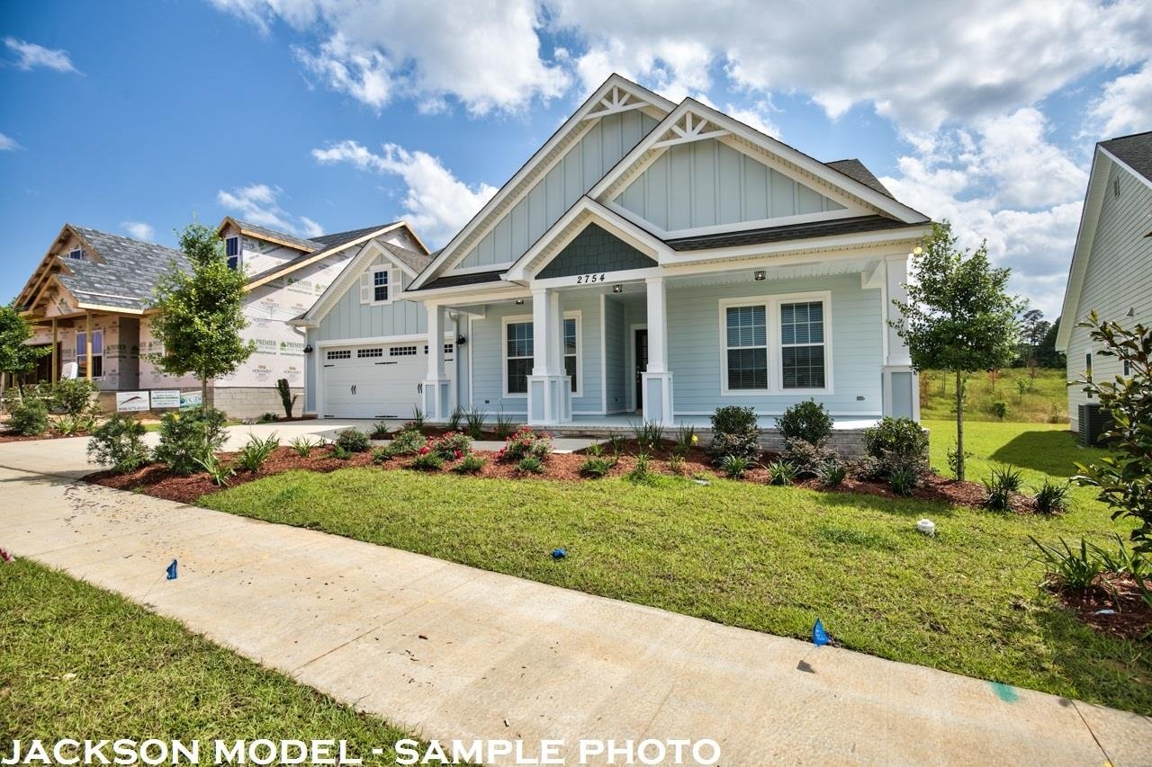 Jackson model homes for sale in Jackson, Alabama, showcasing modern designs and inviting interiors.