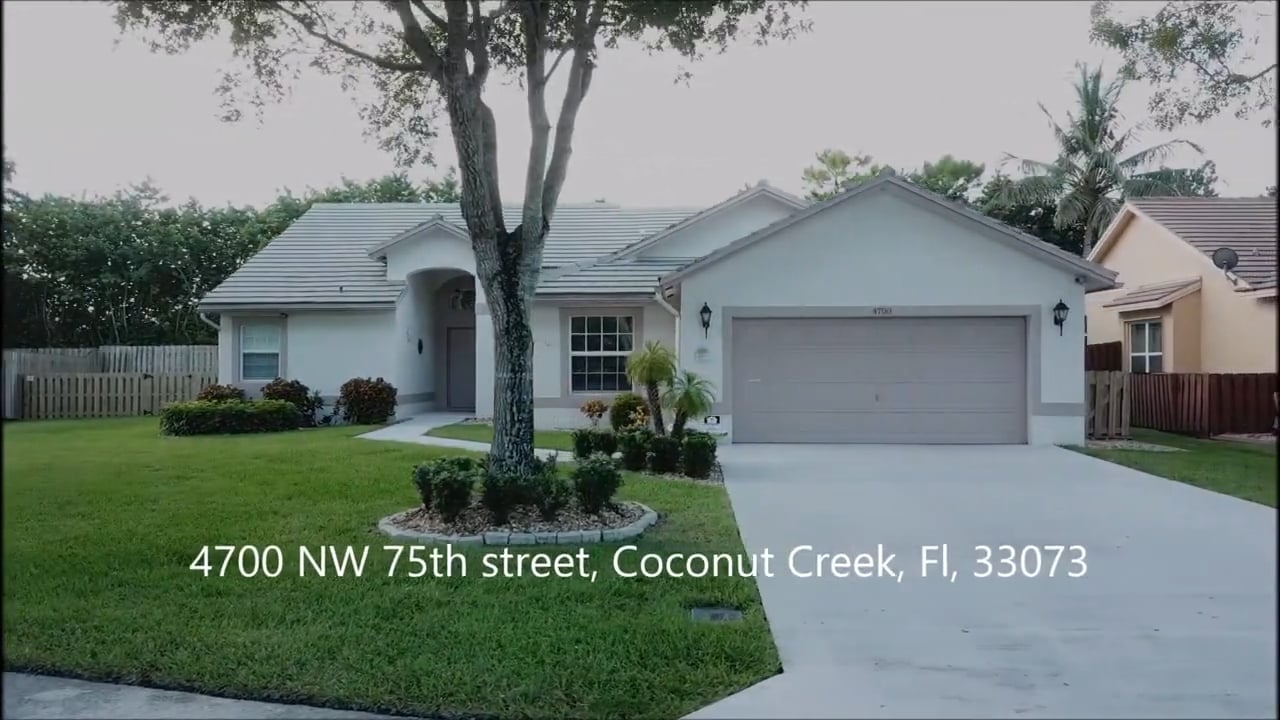 4700 NW 75th street, Coconut Creek, FL 33073