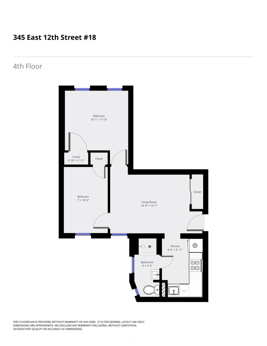 345 East 12th Street Unit: 18