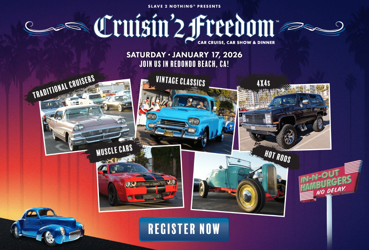 Cruisin'2 Freedom Car Cruise, Car Show, & Dinner