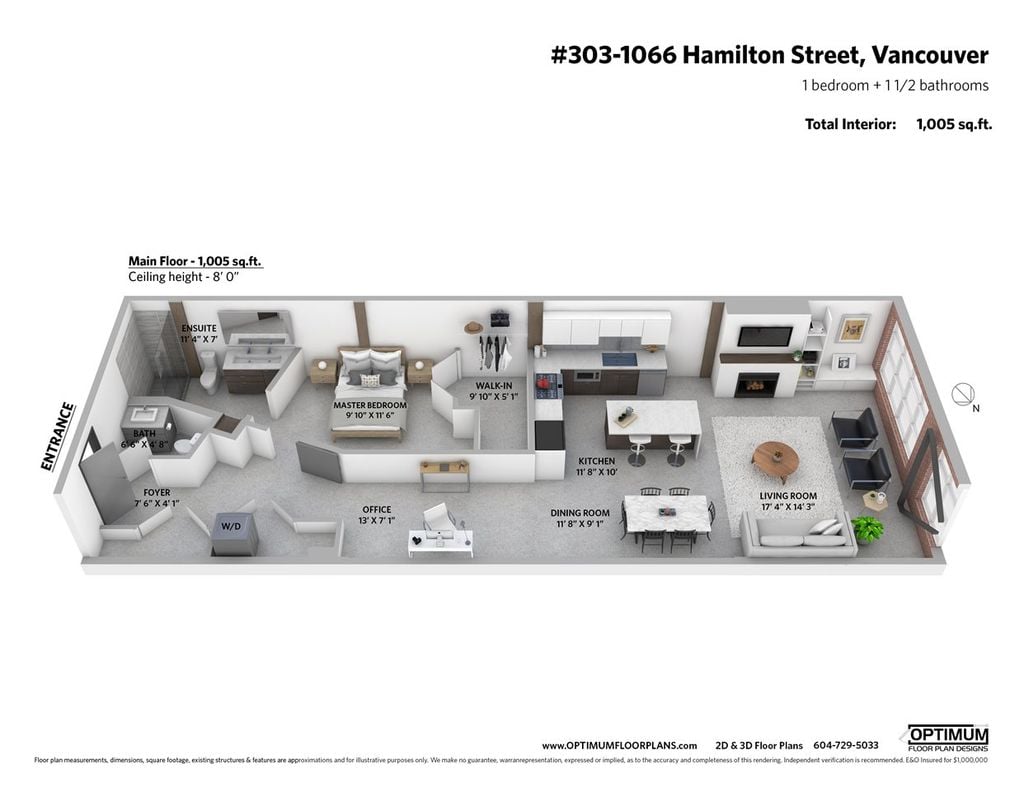 1066 Hamilton St, #303