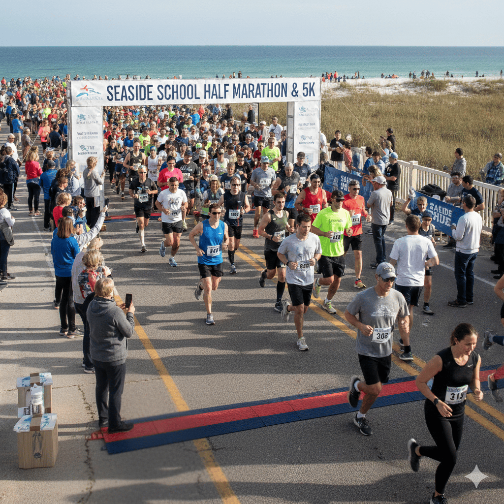 Seaside School Half Marathon & 5K