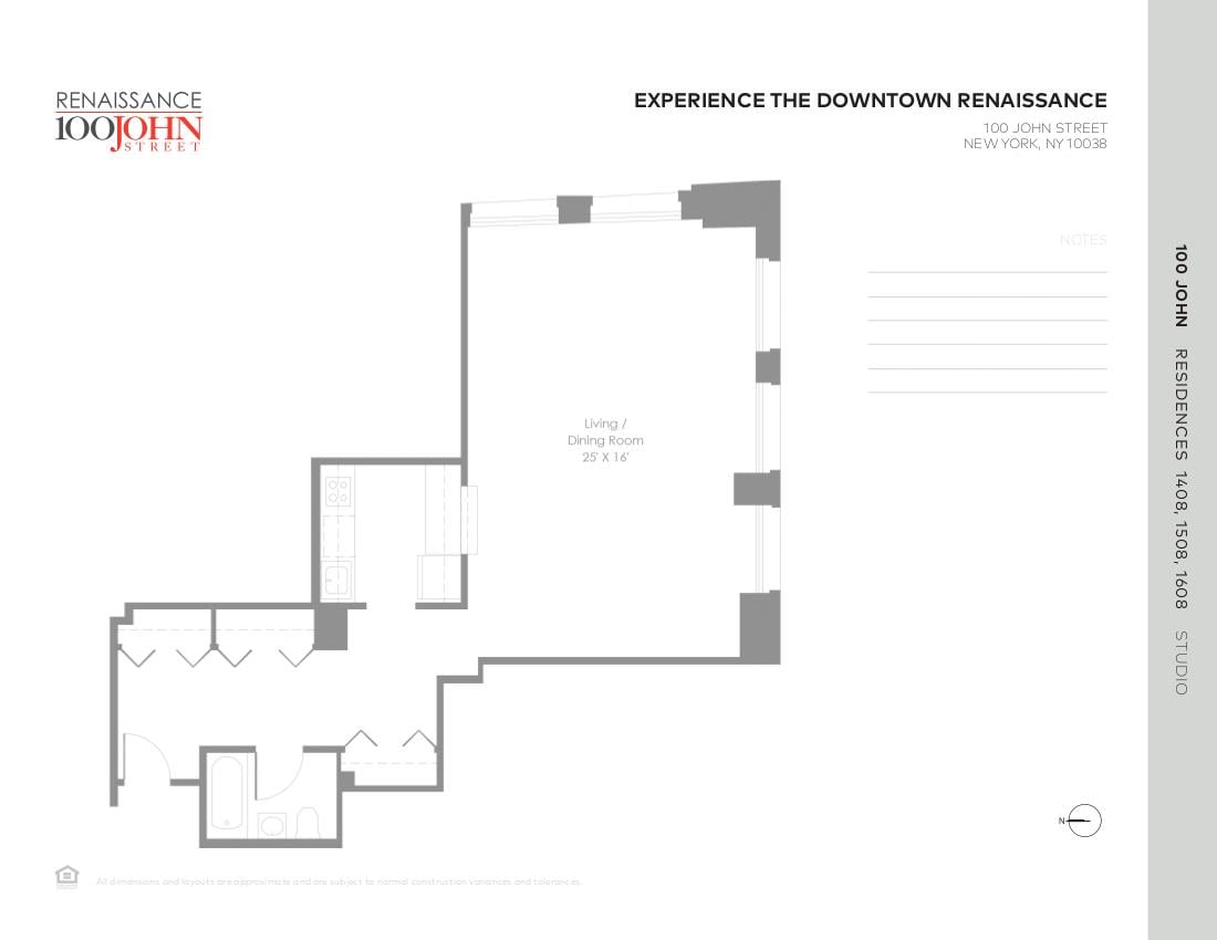 100 John Street, Apt 1408
