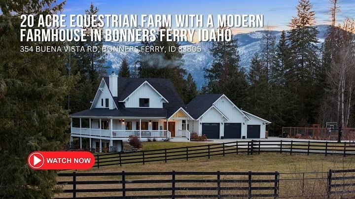 This $1.5 Million North Idaho Horse Property is Everything You Ever Dreamed Of